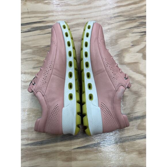 ECCO Womens Leather Cool 2.0 Gore-Tex Surround Pink Size EU 41 US 10 - Picture 7 of 13